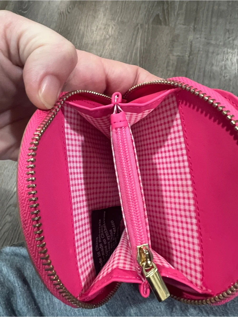 bright pink Nanette Lepore wallet
